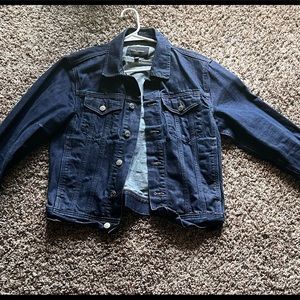 Banana Republic Navy Jean Jacket
